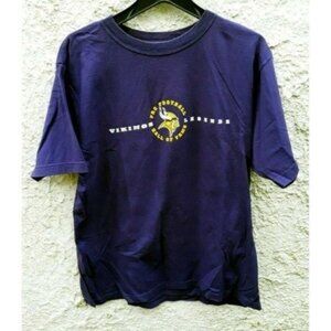 Minnesota Vikings Legends T Shirt Purple Reebok Mens Medium